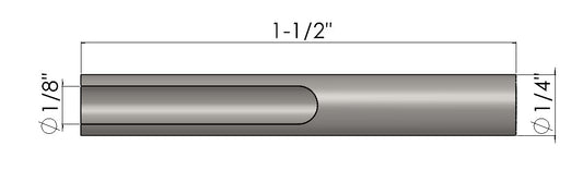 Angle Stud Cable Anchor for 1/8” and 3/16” Cable (pack of 10)